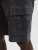 Jack & Jones Cole Hudson Belted Cargo Shorts Black - Шорти - мъжки къси панталони големи размери