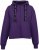 Nora Mikken GERTRUD Cropped Hoodie Purple - ДАМСКИ ДРЕХИ XS-XXL - 
