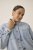 Kaffe Curve Ninna Casual Jacket Light Blue Washed - Якета - 