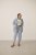 Kaffe Curve Ninna Casual Jacket Light Blue Washed - Якета - 