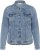 Kaffe Curve Vilana Denim Jacket Washed Blue - Дънкови якета - 