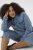 Kaffe Curve Vilana Denim Jacket Washed Blue - Дънкови якета - 