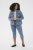 Kaffe Curve Vilana Denim Jacket Washed Blue - Дънкови якета - 
