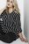 Kaffe Curve Milana Shirt Рокля Черен / Chalk райе - Рокли - 