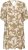 Kaffe Curve Marla Dress Oak Chalk Leaf - Миди рокли - Дамски миди рокли в големи размери