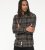 D555 Destin Checked Long Sleeve Shirt Black/Tan Check - Ризи с дълги ръкави - 