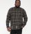 D555 Destin Checked Long Sleeve Shirt Black/Tan Check - Ризи с дълги ръкави - 