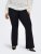 Only Carmakoma Pever Flared Pants Black - Панталони - 