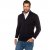 JP1880 Cardigan Knitted with Zipper Navy TALL - МЪЖКО ОБЛЕКЛО MT-6XLT - дрехи за високи мъже