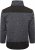 Kam jeans KV133 Twisted Marl Fleece Jacket Black - Якета - мъжки якета големи размери