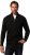 JP1880 Sweater Knitter with Zipper Black - Суичъри & cуичъри с качулка - мъжки суичъри големи размери