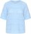 Kaffe Curve Minia Pullover Powder Blue Melange - Плетени пуловери - 