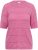 Kaffe Curve Minia Pullover Pink Power Melange - Плетени пуловери - 