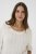 Kaffe Curve Lotia Pullover Chalk - Плетени пуловери - 