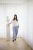 Kaffe Curve Lotia Pullover Chalk - Плетени пуловери - 