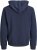 Jack & Jones College Logo Hoodie Navy - Суичъри & cуичъри с качулка - мъжки суичъри големи размери