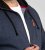 D555 Mansfield Hoodie with Zipper Navy - Суичъри & cуичъри с качулка - мъжки суичъри големи размери