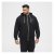 North Latitude Cardigan Hoodie Black - Суичъри & cуичъри с качулка - мъжки суичъри големи размери