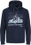 Jack & Jones Hunt Hoodie Navy - Суичъри & cуичъри с качулка - мъжки суичъри големи размери