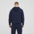 North Latitude Denim Hooded Full-Zip Sweatshirt Navy TALL - TALL cуичъри - 
