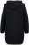 Ulla Popken Teddy Fleece Hooded Zip Neck Sweatshirt Black - Суичъри & cуичъри с качулка - 