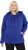 Ulla Popken Sweater Knit Fleece Hoodie Capri Blue - Суичъри & cуичъри с качулка - 