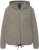 Ulla Popken Drawstring Hem Zip-Up Hoodie Grey - Суичъри & cуичъри с качулка - 
