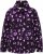 Ulla Popken Floral Print Drawstring Collar Hoodie Black - Суичъри & cуичъри с качулка - 