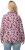 Ulla Popken Floral Print Drawstring Collar Hoodie Vanilla - Суичъри & cуичъри с качулка - 