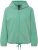 Ulla Popken Drawstring Hem Two-Tone Knit Hoodie Emerald Green - Суичъри & cуичъри с качулка - 