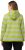 Ulla Popken Mixed Stripe Long Sleeve Hoodie Apple Green - Суичъри & cуичъри с качулка - 