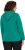 Ulla Popken Face Graphic Long Sleeve Hoodie Emerald Green - Суичъри & cуичъри с качулка - 