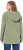 Ulla Popken Teddy Plush Long Sleeve Hoodie Sage Green - Суичъри & cуичъри с качулка - 