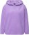 Ulla Popken Teddy Plush Long Sleeve Hoodie Pale Lilac - Суичъри & cуичъри с качулка - 