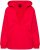 Ulla Popken Plunge Neck Long Sleeve Hoodie Salsa Red - Суичъри & cуичъри с качулка - 