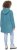 Ulla Popken Floral Detail Fleece Hoodie Ice Green - Суичъри & cуичъри с качулка - 
