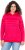 Ulla Popken Oversized Striped Long Sleeve Hoodie Lychee - Суичъри & cуичъри с качулка - 