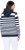Ulla Popken Oversized Striped Long Sleeve Hoodie Ink Blue - Суичъри & cуичъри с качулка - 