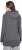 Ulla Popken Decorative Seam Zip-Up Hoodie Graphite Grey - Суичъри & cуичъри с качулка - 