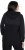 Ulla Popken Mixed Texture Button Down Hoodie Black - Суичъри & cуичъри с качулка - 