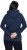 Ulla Popken Relaxed Fit Long Sleeve Hoodie Navy - Суичъри & cуичъри с качулка - 