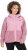 Ulla Popken Mixed Texture Hoodie Wildberry - Суичъри & cуичъри с качулка - 