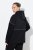 Ulla Popken Mix Fabric Reflective Trim Zip Hoodie Black - Суичъри & cуичъри с качулка - Уютни суитшърти, суичъри и плетива