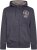 Kam Jeans 7086 British Columbia Chain Yarn Hoodie Jet Black - Суичъри & cуичъри с качулка - мъжки суичъри големи размери