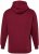 JP1880 Hoodie with Embroidery Aubergine - Суичъри & cуичъри с качулка - мъжки суичъри големи размери