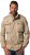 JP1880 Field Jacket with Badges Vintage Look Dark Beige - Якета - мъжки якета големи размери