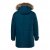 Men Plus Parka With Fur Hood Dark Green - Якета - мъжки якета големи размери