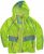 Ulla Popken Neon Rain Jacket Activewear Safety Yellow - Якета - 