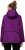 Ulla Popken HYPRAR Water-Repellent Windbreaker Dark Purple - Якета - 