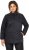 Ulla Popken Quilted Water Repellent Shirt Jacket Black - Якета - 